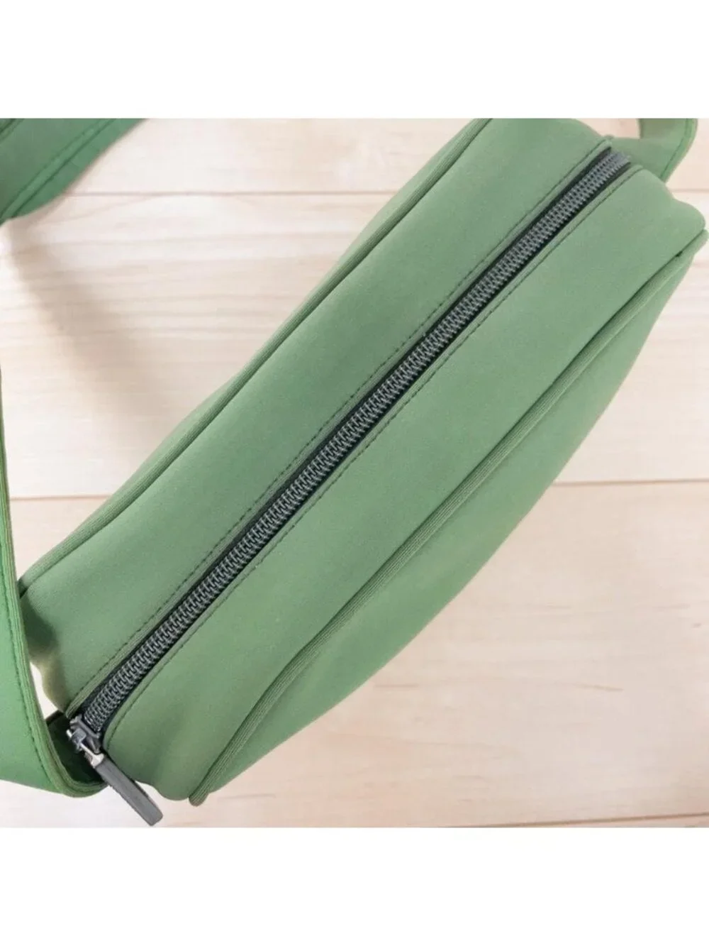 Miu Miu Archive Shoulder Bag Khaki Logo